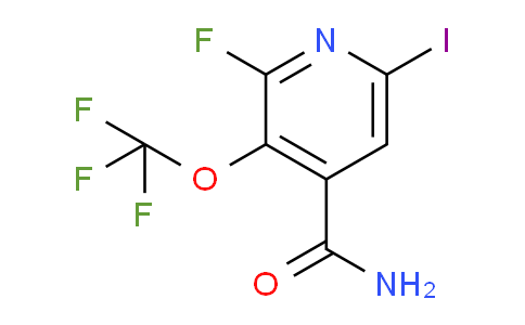 AM91474 | 1804302-37-1 | 2-Fluoro-6-iodo-3-(trifluoromethoxy)pyridine-4-carboxamide