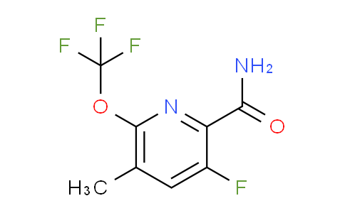 AM91475 | 1804317-61-0 | 3-Fluoro-5-methyl-6-(trifluoromethoxy)pyridine-2-carboxamide