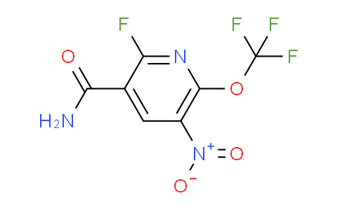 AM91486 | 1804314-47-3 | 2-Fluoro-5-nitro-6-(trifluoromethoxy)pyridine-3-carboxamide