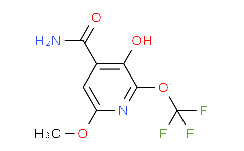 AM91500 | 1804626-21-8 | 3-Hydroxy-6-methoxy-2-(trifluoromethoxy)pyridine-4-carboxamide