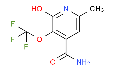AM91504 | 1804346-90-4 | 2-Hydroxy-6-methyl-3-(trifluoromethoxy)pyridine-4-carboxamide