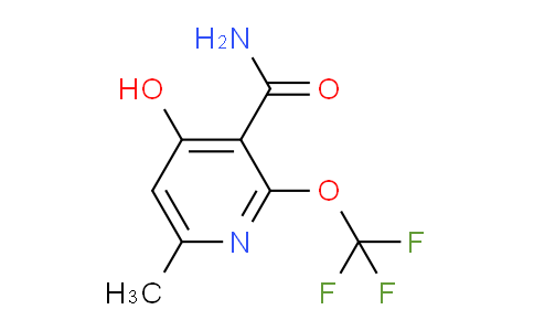 4-Hydroxy-6-methyl-2-(trifluoromethoxy)pyridine-3-carboxamide