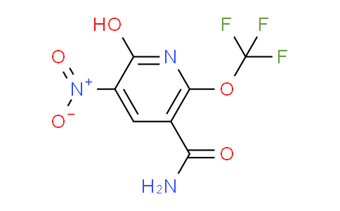 2-Hydroxy-3-nitro-6-(trifluoromethoxy)pyridine-5-carboxamide