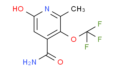6-Hydroxy-2-methyl-3-(trifluoromethoxy)pyridine-4-carboxamide