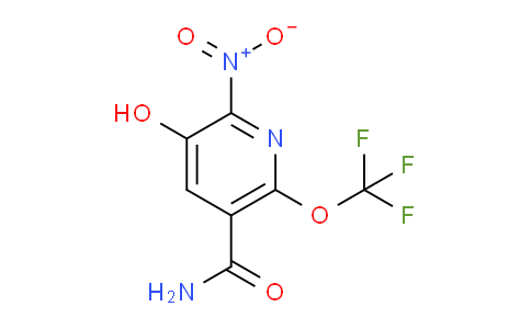3-Hydroxy-2-nitro-6-(trifluoromethoxy)pyridine-5-carboxamide