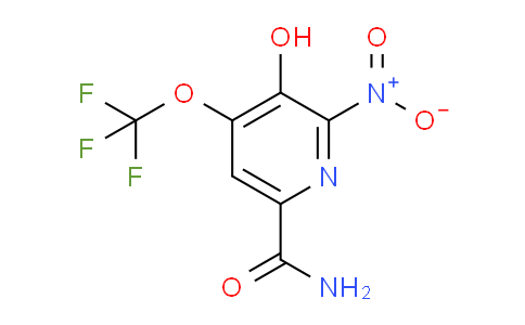 AM91516 | 1804723-87-2 | 3-Hydroxy-2-nitro-4-(trifluoromethoxy)pyridine-6-carboxamide