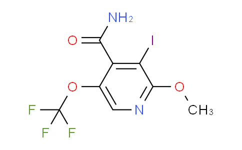 AM91521 | 1806730-97-1 | 3-Iodo-2-methoxy-5-(trifluoromethoxy)pyridine-4-carboxamide