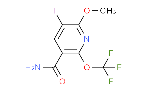 AM91523 | 1803963-29-2 | 3-Iodo-2-methoxy-6-(trifluoromethoxy)pyridine-5-carboxamide