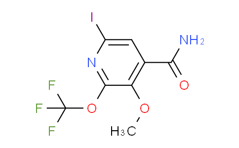 AM91525 | 1804357-90-1 | 6-Iodo-3-methoxy-2-(trifluoromethoxy)pyridine-4-carboxamide