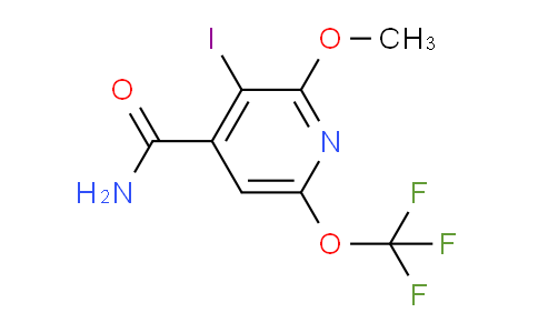 AM91529 | 1805933-87-2 | 3-Iodo-2-methoxy-6-(trifluoromethoxy)pyridine-4-carboxamide