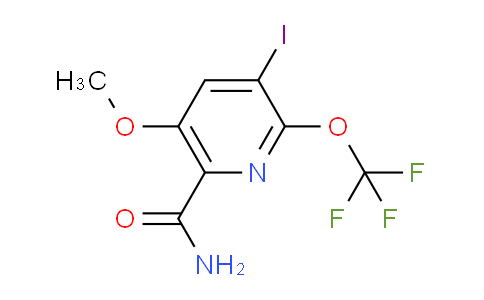 AM91530 | 1806239-98-4 | 3-Iodo-5-methoxy-2-(trifluoromethoxy)pyridine-6-carboxamide