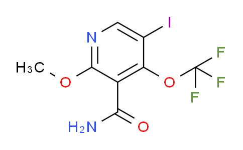 5-Iodo-2-methoxy-4-(trifluoromethoxy)pyridine-3-carboxamide