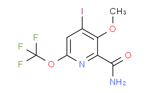 4-Iodo-3-methoxy-6-(trifluoromethoxy)pyridine-2-carboxamide