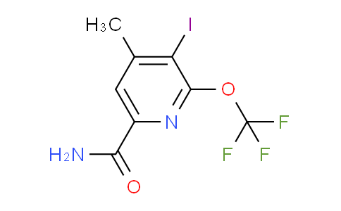 AM91534 | 1804737-83-4 | 3-Iodo-4-methyl-2-(trifluoromethoxy)pyridine-6-carboxamide
