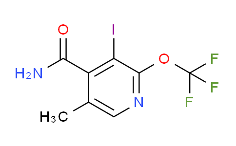 AM91542 | 1804348-46-6 | 3-Iodo-5-methyl-2-(trifluoromethoxy)pyridine-4-carboxamide
