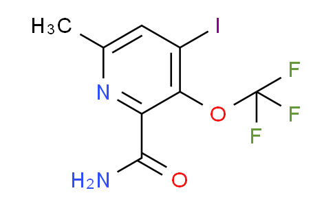 AM91543 | 1804348-65-9 | 4-Iodo-6-methyl-3-(trifluoromethoxy)pyridine-2-carboxamide