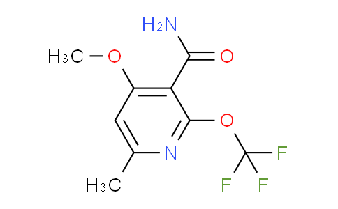 AM91562 | 1805108-91-1 | 4-Methoxy-6-methyl-2-(trifluoromethoxy)pyridine-3-carboxamide