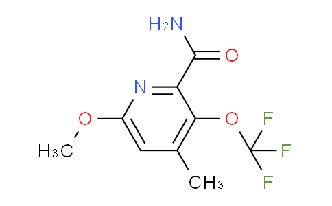AM91564 | 1804646-44-3 | 6-Methoxy-4-methyl-3-(trifluoromethoxy)pyridine-2-carboxamide