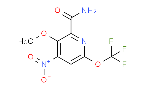 AM91567 | 1804624-83-6 | 3-Methoxy-4-nitro-6-(trifluoromethoxy)pyridine-2-carboxamide