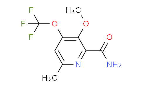 AM91573 | 1804802-95-6 | 3-Methoxy-6-methyl-4-(trifluoromethoxy)pyridine-2-carboxamide