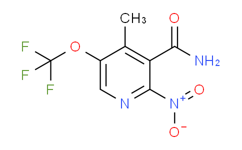 AM91589 | 1805154-59-9 | 4-Methyl-2-nitro-5-(trifluoromethoxy)pyridine-3-carboxamide