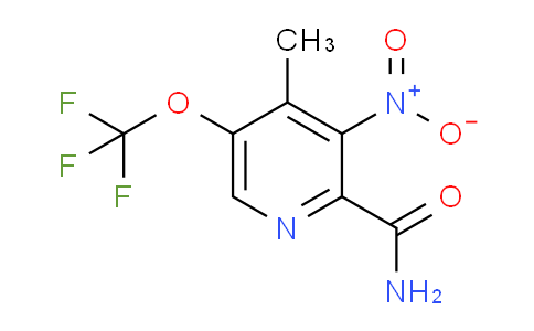 AM91591 | 1804482-61-8 | 4-Methyl-3-nitro-5-(trifluoromethoxy)pyridine-2-carboxamide