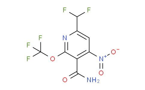 AM91594 | 1805088-40-7 | 6-(Difluoromethyl)-4-nitro-2-(trifluoromethoxy)pyridine-3-carboxamide