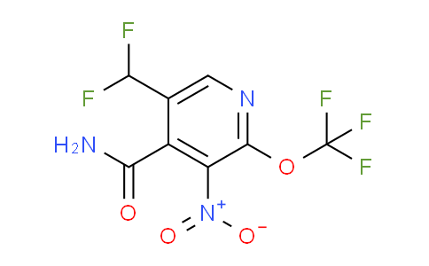 AM91596 | 1805027-78-4 | 5-(Difluoromethyl)-3-nitro-2-(trifluoromethoxy)pyridine-4-carboxamide