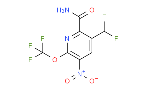 AM91599 | 1804709-63-4 | 3-(Difluoromethyl)-5-nitro-6-(trifluoromethoxy)pyridine-2-carboxamide