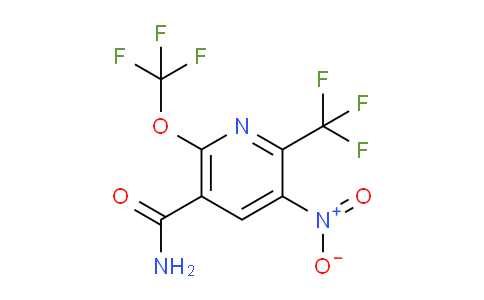 AM91609 | 1804858-27-2 | 3-Nitro-6-(trifluoromethoxy)-2-(trifluoromethyl)pyridine-5-carboxamide