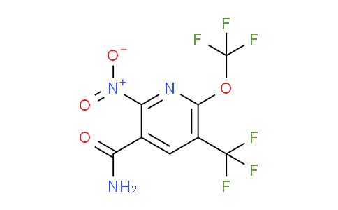 AM91610 | 1805082-94-3 | 2-Nitro-6-(trifluoromethoxy)-5-(trifluoromethyl)pyridine-3-carboxamide