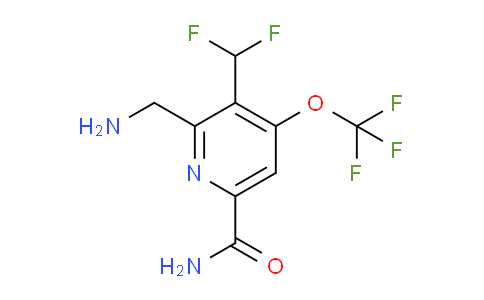 AM91611 | 1805162-55-3 | 2-(Aminomethyl)-3-(difluoromethyl)-4-(trifluoromethoxy)pyridine-6-carboxamide
