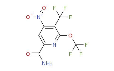 AM91612 | 1806063-36-4 | 4-Nitro-2-(trifluoromethoxy)-3-(trifluoromethyl)pyridine-6-carboxamide