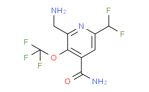 AM91614 | 1804437-68-0 | 2-(Aminomethyl)-6-(difluoromethyl)-3-(trifluoromethoxy)pyridine-4-carboxamide