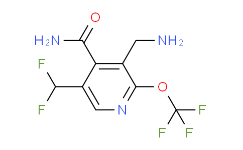 3-(Aminomethyl)-5-(difluoromethyl)-2-(trifluoromethoxy)pyridine-4-carboxamide