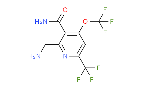AM91623 | 1805022-19-8 | 2-(Aminomethyl)-4-(trifluoromethoxy)-6-(trifluoromethyl)pyridine-3-carboxamide
