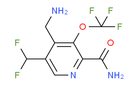 AM91624 | 1804003-60-8 | 4-(Aminomethyl)-5-(difluoromethyl)-3-(trifluoromethoxy)pyridine-2-carboxamide