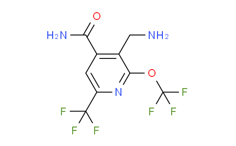AM91626 | 1805223-59-9 | 3-(Aminomethyl)-2-(trifluoromethoxy)-6-(trifluoromethyl)pyridine-4-carboxamide