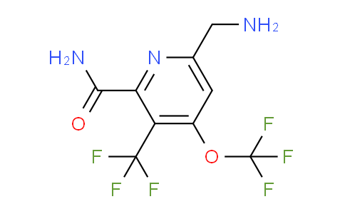 AM91627 | 1806772-47-3 | 6-(Aminomethyl)-4-(trifluoromethoxy)-3-(trifluoromethyl)pyridine-2-carboxamide