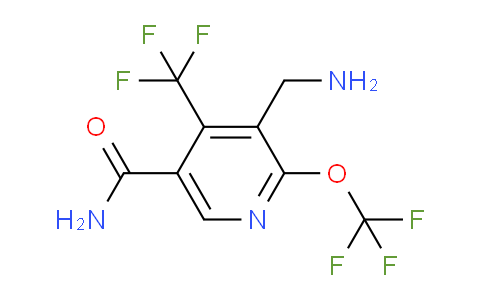 AM91628 | 1805296-58-5 | 3-(Aminomethyl)-2-(trifluoromethoxy)-4-(trifluoromethyl)pyridine-5-carboxamide