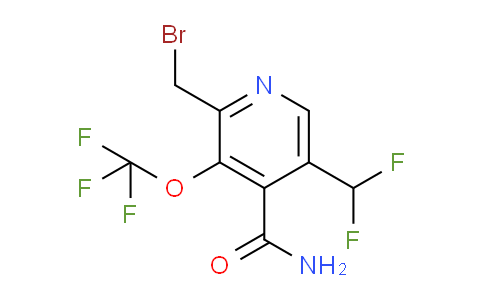 AM91637 | 1805147-03-8 | 2-(Bromomethyl)-5-(difluoromethyl)-3-(trifluoromethoxy)pyridine-4-carboxamide