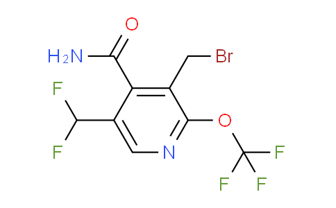 AM91639 | 1805240-47-4 | 3-(Bromomethyl)-5-(difluoromethyl)-2-(trifluoromethoxy)pyridine-4-carboxamide