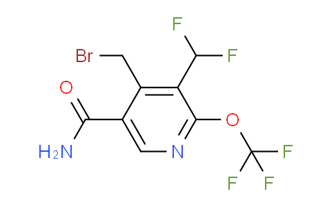 AM91640 | 1806766-54-0 | 4-(Bromomethyl)-3-(difluoromethyl)-2-(trifluoromethoxy)pyridine-5-carboxamide