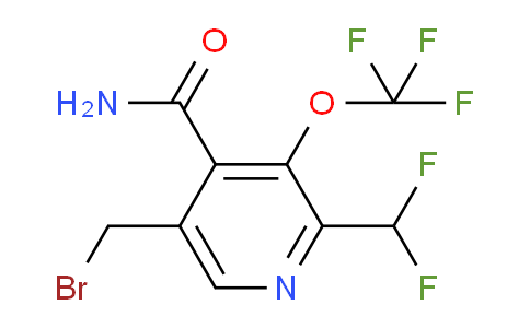 AM91641 | 1806766-61-9 | 5-(Bromomethyl)-2-(difluoromethyl)-3-(trifluoromethoxy)pyridine-4-carboxamide