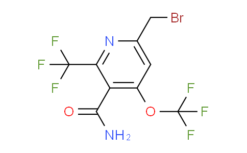 AM91645 | 1805306-61-9 | 6-(Bromomethyl)-4-(trifluoromethoxy)-2-(trifluoromethyl)pyridine-3-carboxamide