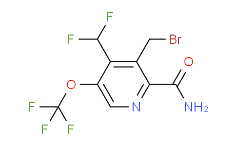 AM91646 | 1804755-33-6 | 3-(Bromomethyl)-4-(difluoromethyl)-5-(trifluoromethoxy)pyridine-2-carboxamide