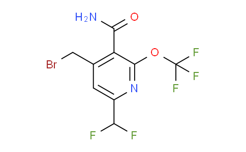 AM91647 | 1806773-26-1 | 4-(Bromomethyl)-6-(difluoromethyl)-2-(trifluoromethoxy)pyridine-3-carboxamide