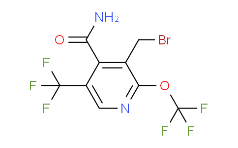 AM91648 | 1805176-66-2 | 3-(Bromomethyl)-2-(trifluoromethoxy)-5-(trifluoromethyl)pyridine-4-carboxamide
