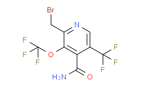 AM91650 | 1805306-46-0 | 2-(Bromomethyl)-3-(trifluoromethoxy)-5-(trifluoromethyl)pyridine-4-carboxamide
