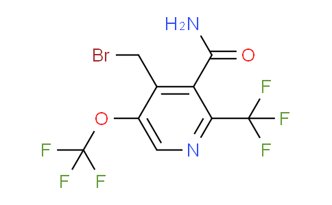AM91652 | 1805310-16-0 | 4-(Bromomethyl)-5-(trifluoromethoxy)-2-(trifluoromethyl)pyridine-3-carboxamide